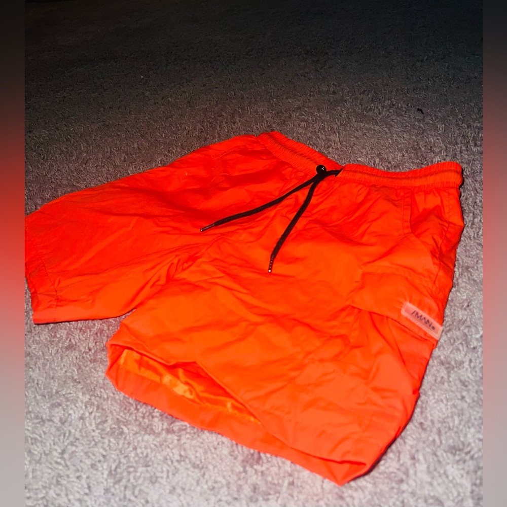Nylon Cargo Shorts